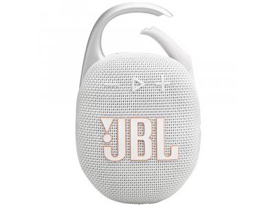 Портативная акустика JBL Clip 5 White Портативная акустика JBL Clip 5 White