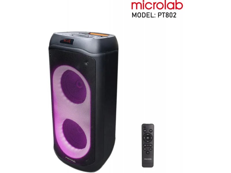 Портативная акустика Microlab PT802 черный