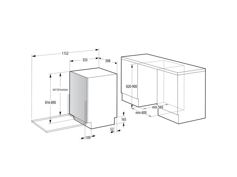 Встраиваемая посудомоечная машина Gorenje GV693A65AD Встраиваемая посудомоечная машина Gorenje GV693A65AD