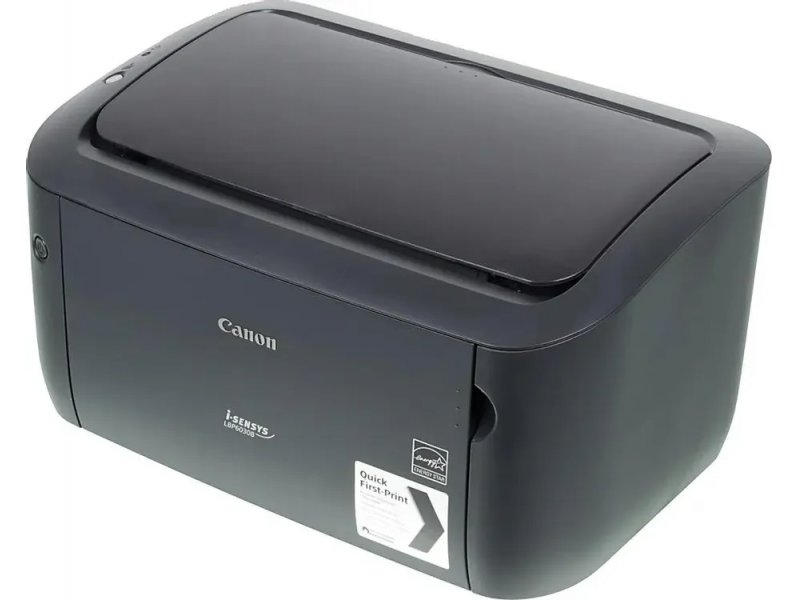 Canon i-Sensys LBP6030B монохромный лазерный принтер черный вид спереди