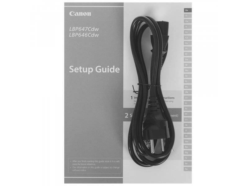 Принтер лазерный Canon i-Sensys LBP647Cdw белый