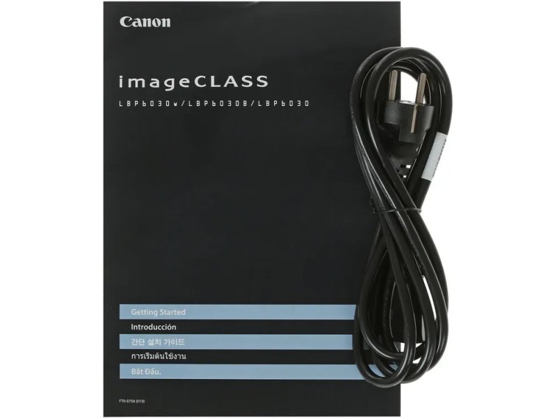 Принтер лазерный Canon imageClass LBP6030 белый