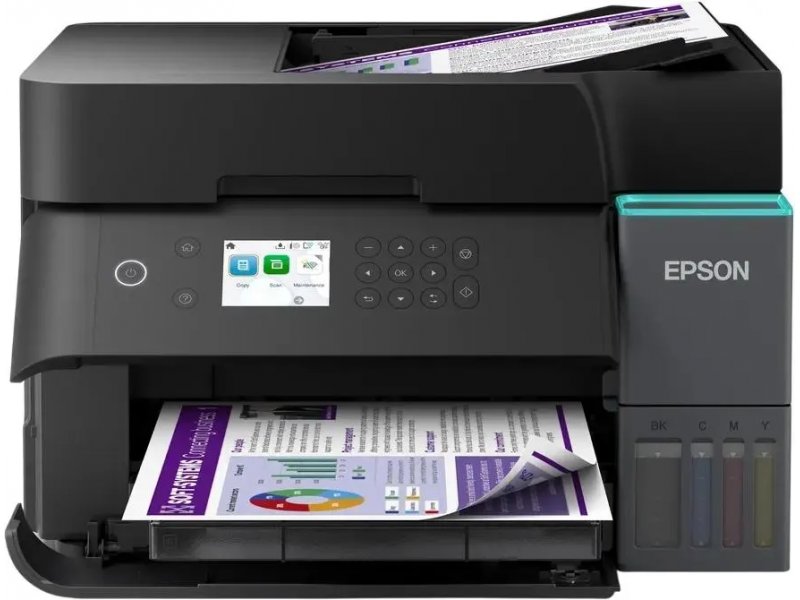 МФУ струйное Epson EcoTank L6370 черный