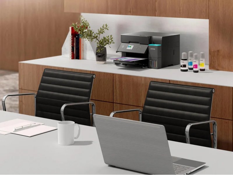 МФУ струйное Epson EcoTank L6370 черный