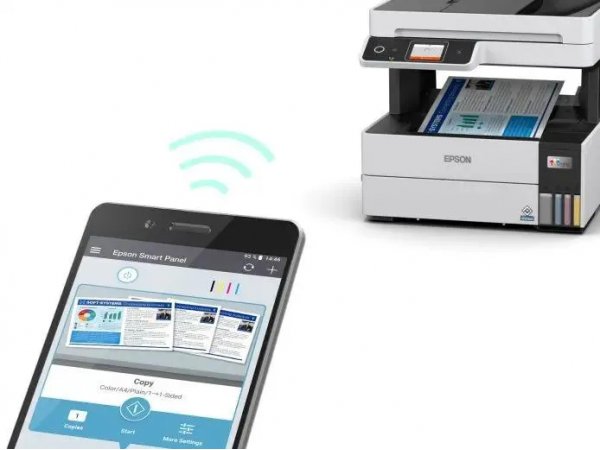 МФУ цветное струйное Epson L6490 [C11CJ88405]