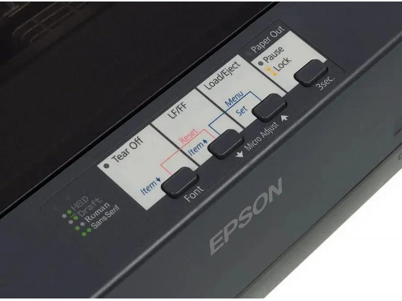 Принтер матричный Epson LX-350 черный