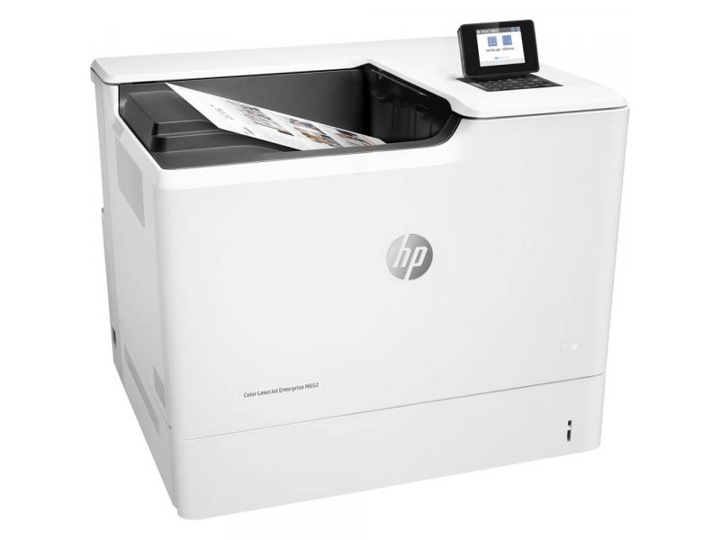 HP Color LaserJet Enterprise M652dn &mdash; доступ к тонер-картриджам через откидную панель