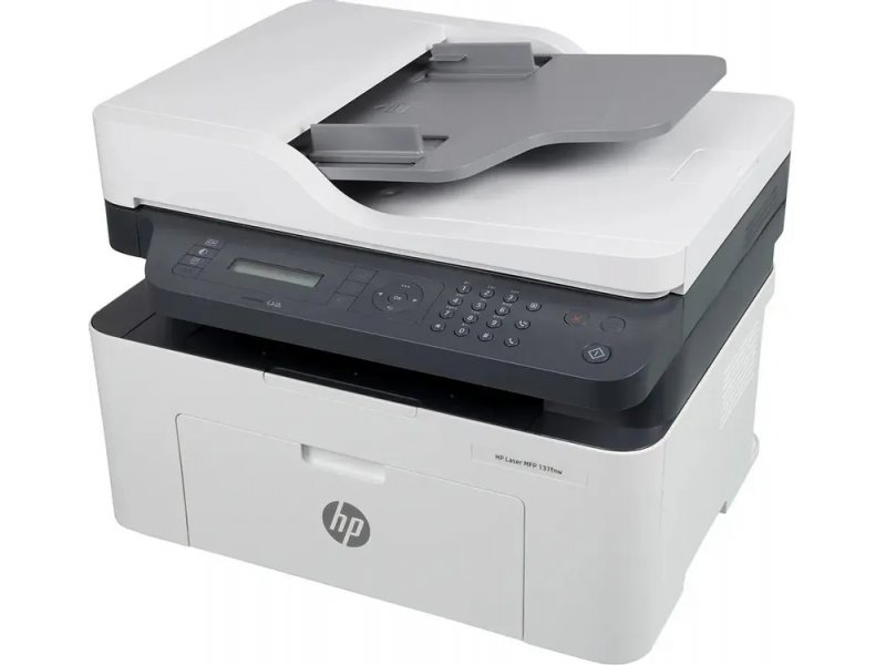 МФУ лазерное HP Laser 137fnw белый