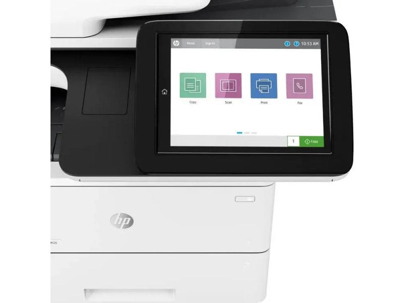 МФУ лазерное HP LaserJet Enterprise M528dn белый