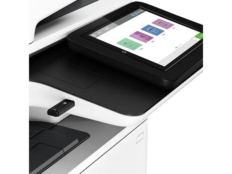 МФУ лазерное HP LaserJet Enterprise M528dn белый