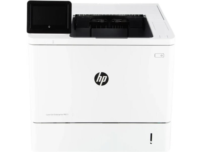Принтер лазерный HP LaserJet Enterprise M611dn белый