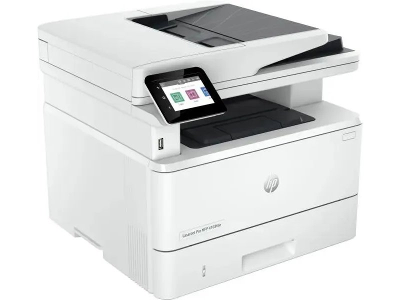 МФУ лазерное HP LaserJet Pro 4103dw белый