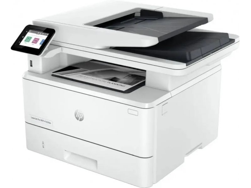 МФУ лазерное HP LaserJet Pro 4103fdn белый