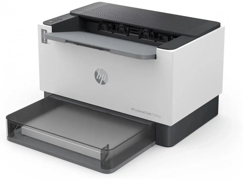 HP LaserJet Tank 1502w белый настольный лазерный принтер общий вид