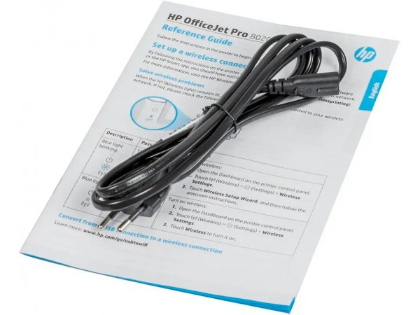 МФУ струйное HP Officejet Pro 8023 1KR64B цветное с Wi-Fi