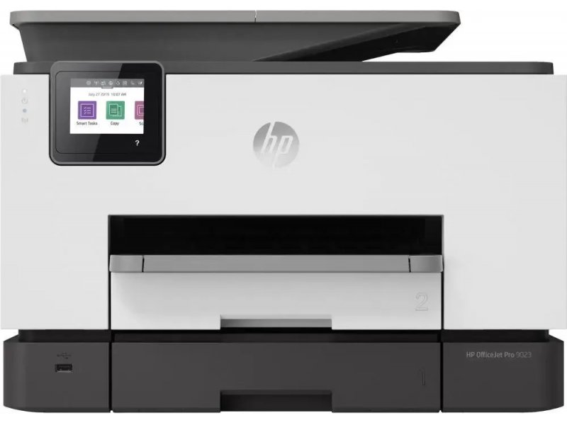МФУ струйное HP Officejet Pro 9023 AiO белый