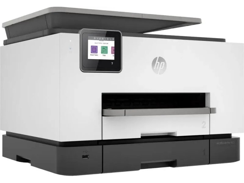МФУ струйное HP Officejet Pro 9023 AiO белый