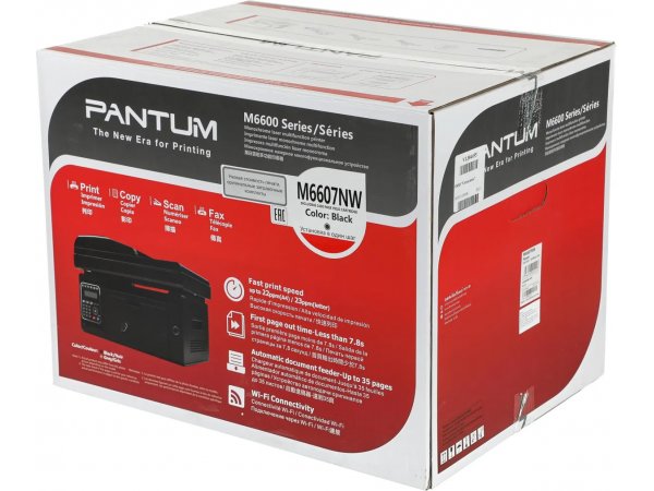 МФУ лазерное Pantum M6607NW МФУ лазерное Pantum M6607NW