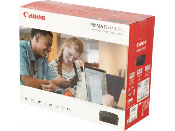 МФУ струйное Canon Pixma TS3440 цветное А4