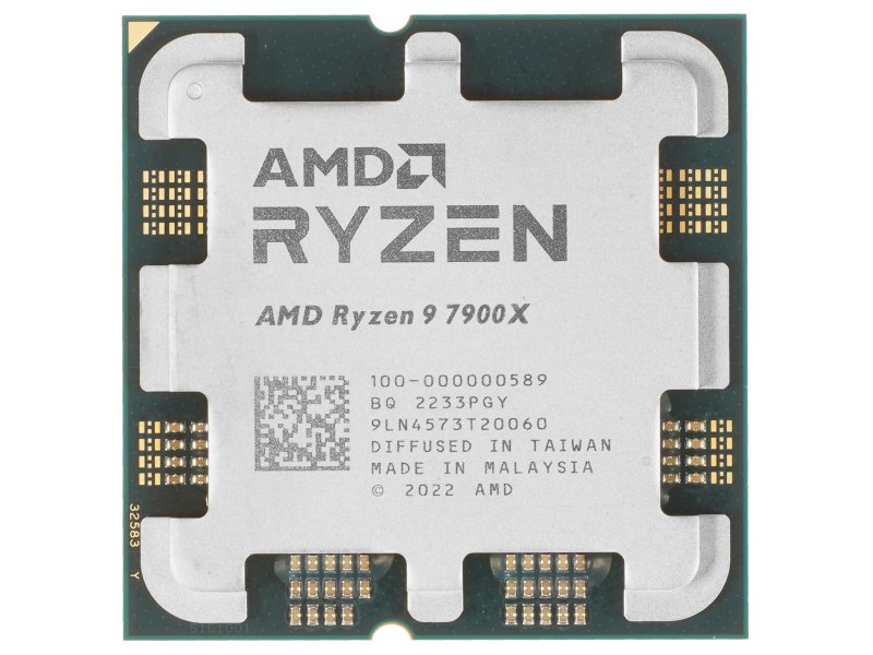 Процессор AMD Ryzen 9 7900X AM5 OEM [100-000000589]