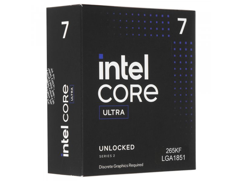 Процессор Intel Core Ultra 7 265KF LGA1851 BOX [BX80768265KF]