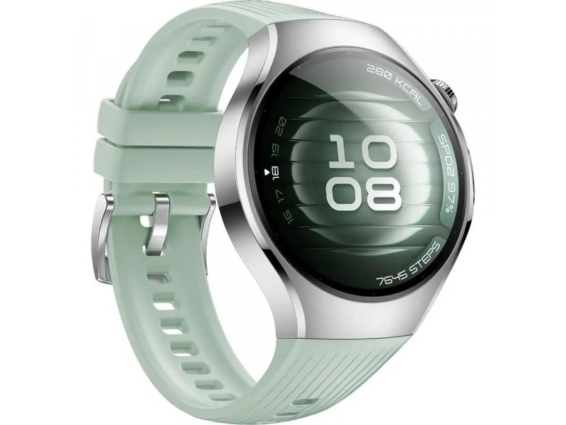 Смарт-часы Huawei Watch 5 Soc-L19F 42mm зеленый/серебристый [55020evs]