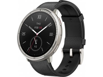 Смарт-часы Amazfit  Active 2R A2437 Premium 43.9mm черный/серебристый [6970100377569]