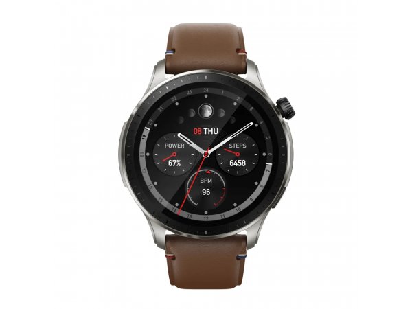 Смарт-часы Amazfit GTR 4 Brown Leather