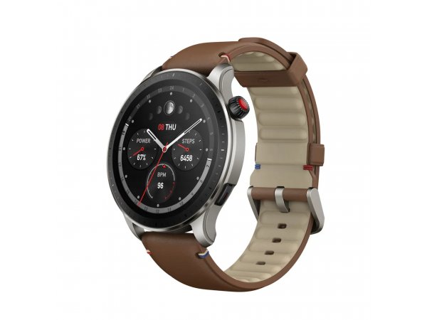 Смарт-часы Amazfit GTR 4 Brown Leather