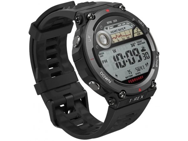 Смарт-часы Amazfit T-Rex 2 Ember Black Смарт-часы Amazfit T-Rex 2 Ember Black