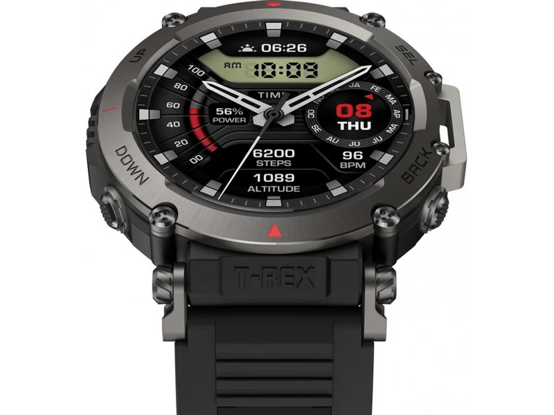 Смарт-часы Amazfit T-Rex Ultra A2142 47.3mm черный