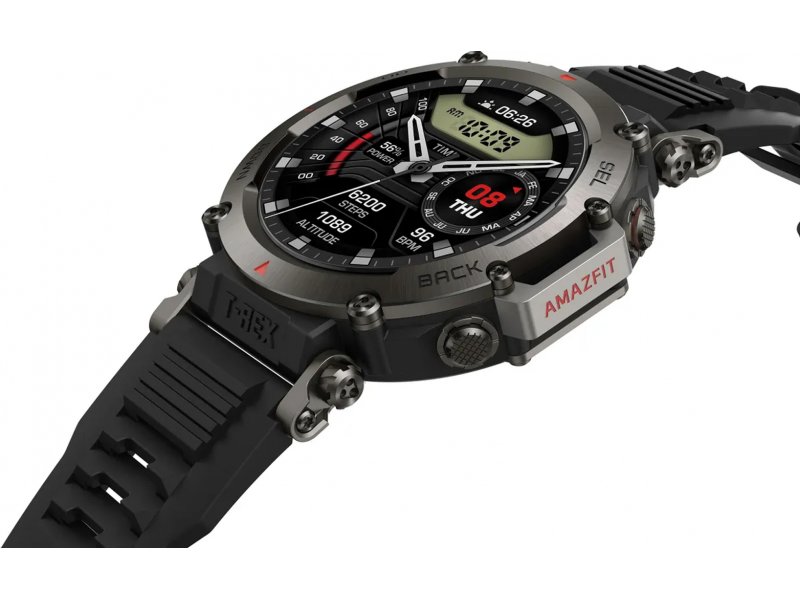 Смарт-часы Amazfit T-Rex Ultra A2142 47.3mm черный