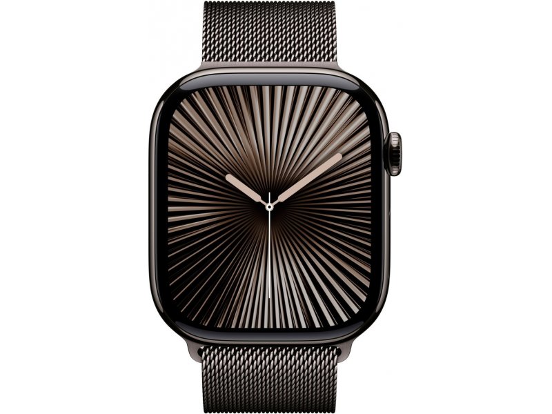 Умные часы Apple Watch Series 10 GPS + Cellular, 46mm Slate Titanium Case with Slate Milanese Loop - S/M