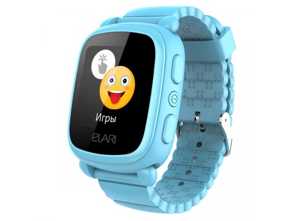Умные часы с GPS трекером Elari KidPhone 2 Blue