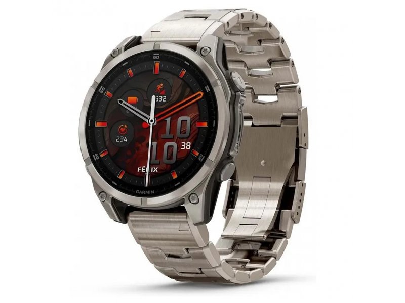 Смарт-часы Garmin Fenix 8 47mm серый/серый [010-02904-40]