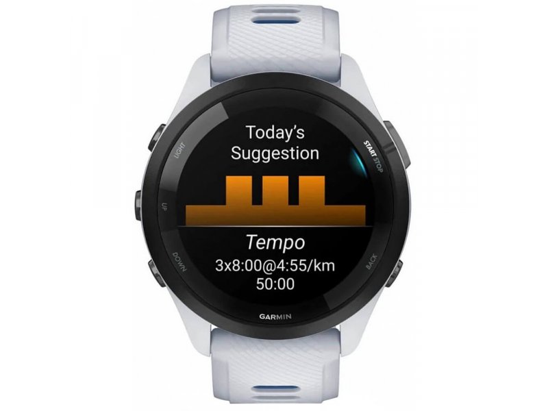 Смарт-часы Garmin Forerunner 265 33mm белый/синий [ss050889000]