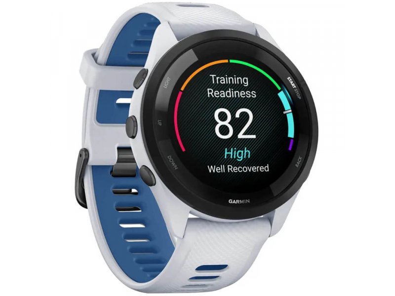 Смарт-часы Garmin Forerunner 265 33mm белый/синий [ss050889000]