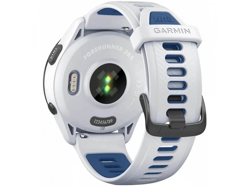 Смарт-часы Garmin Forerunner 265 33mm белый/синий [ss050889000]