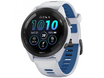 Смарт-часы Garmin Forerunner 265 33mm белый/синий [ss050889000]