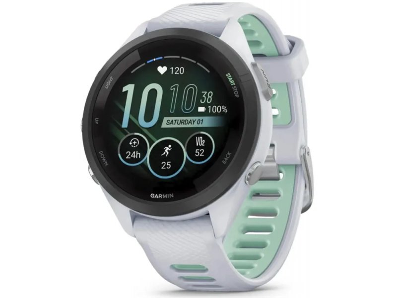 Смарт-часы Garmin Forerunner 265S 27.5mm белый [010-02810-14]