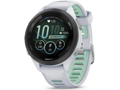 Смарт-часы Garmin Forerunner 265S 27.5mm белый [010-02810-14]