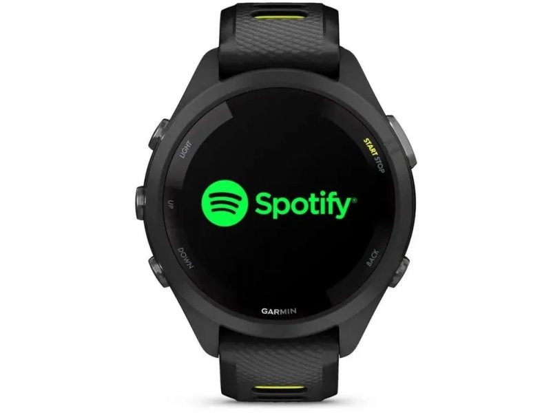Смарт-часы Garmin Forerunner 265S 27.5mm черный/желтый [010-02810-13]