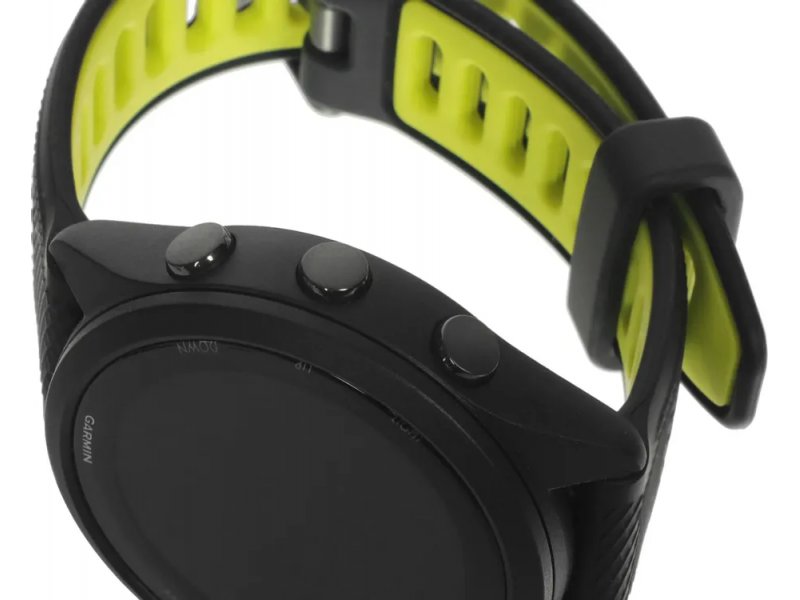 Смарт-часы Garmin Forerunner 265S 27.5mm черный/желтый [010-02810-13]