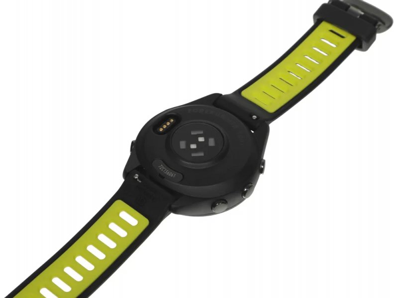 Смарт-часы Garmin Forerunner 265S 27.5mm черный/желтый [010-02810-13]