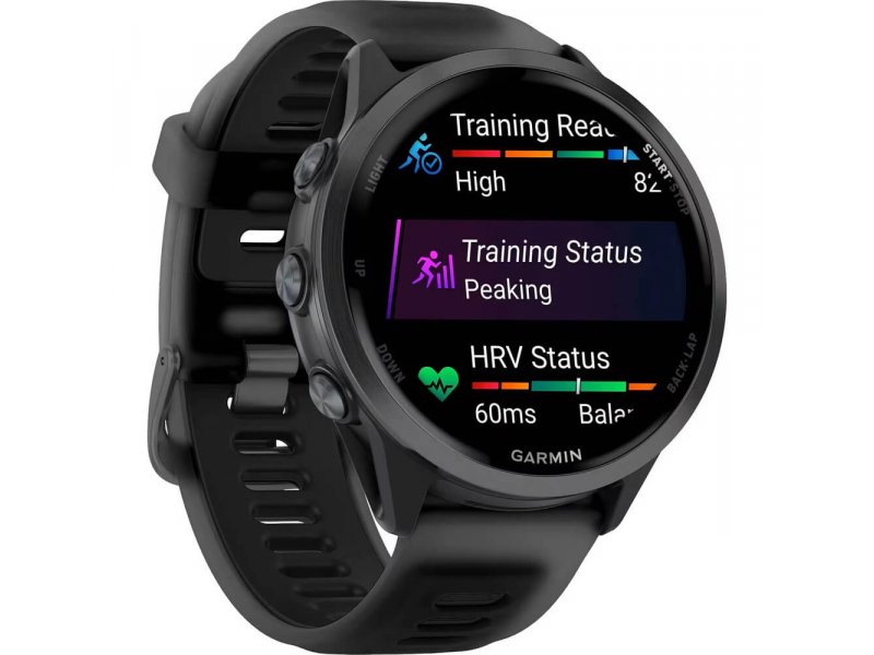 Смарт-часы Garmin Forerunner 570 47mm черный/черный [010-02971-00]
