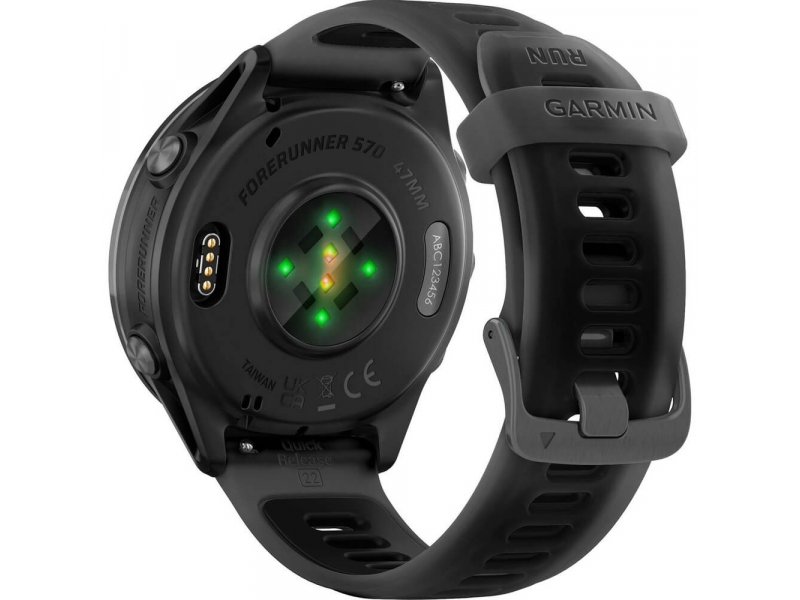 Смарт-часы Garmin Forerunner 570 47mm черный/черный [010-02971-00]