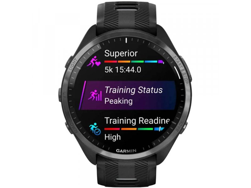 Смарт-часы Garmin Forerunner 965 47mm черный/серый [010-02809-10]