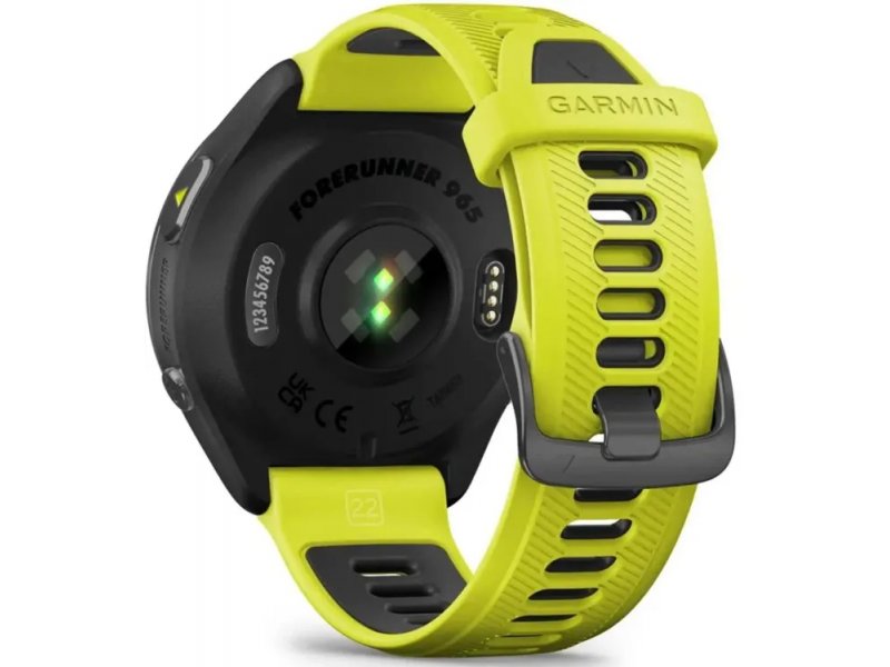 Смарт-часы Garmin Forerunner 965 47mm черный/желтый [010-02809-12]