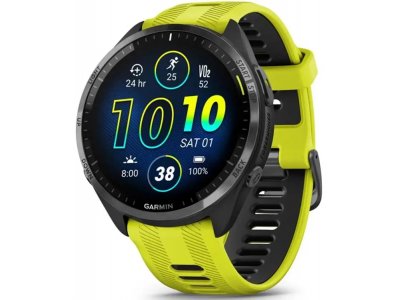 Смарт-часы Garmin Forerunner 965 47mm черный/желтый [010-02809-12]