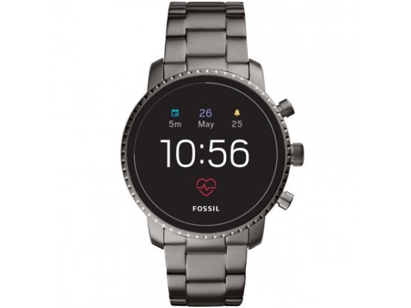 Смарт-часы Fossil Gen 4 - Explorist HR Smoke Steel